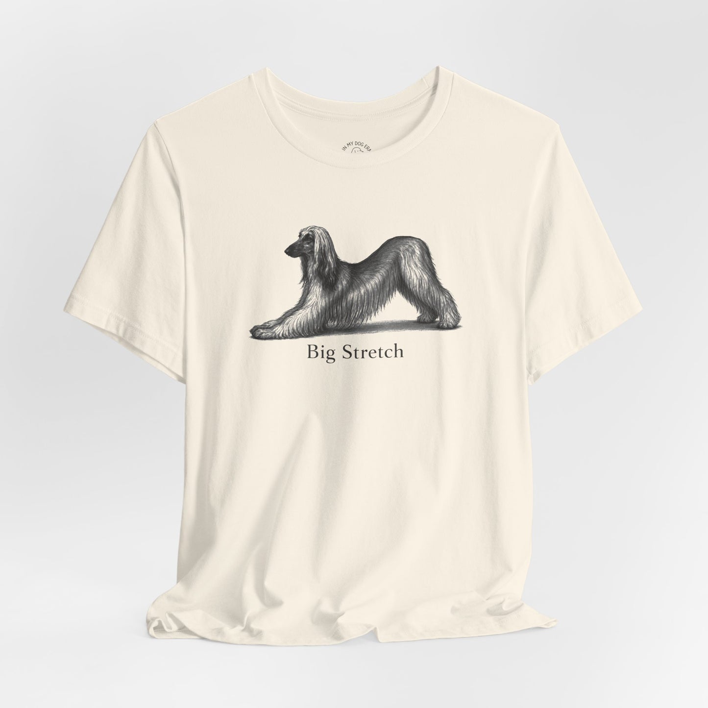 Big Stretch Afghan Hound T-Shirt