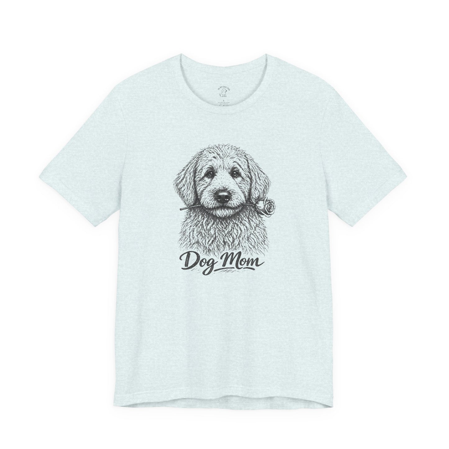 Labradoodle Dog Mom T-Shirt (Rose Collection)