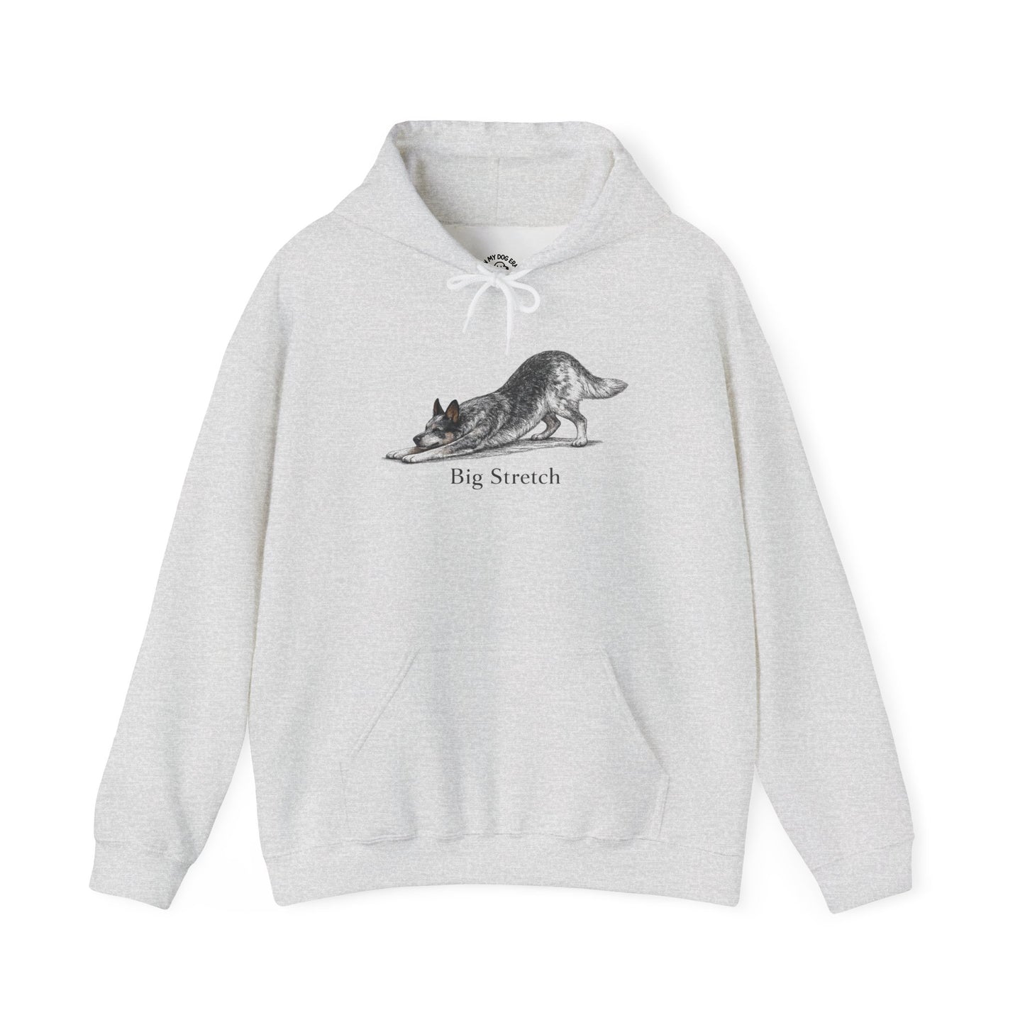 Big Stretch Australian Cattle Dog - Hoodie (Blue Heeler)