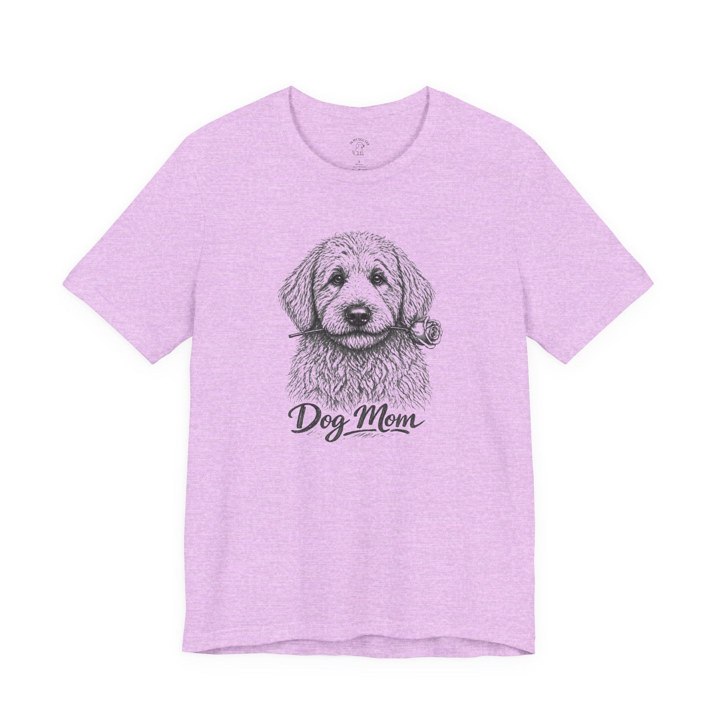 Labradoodle Dog Mom T-Shirt (Rose Collection)