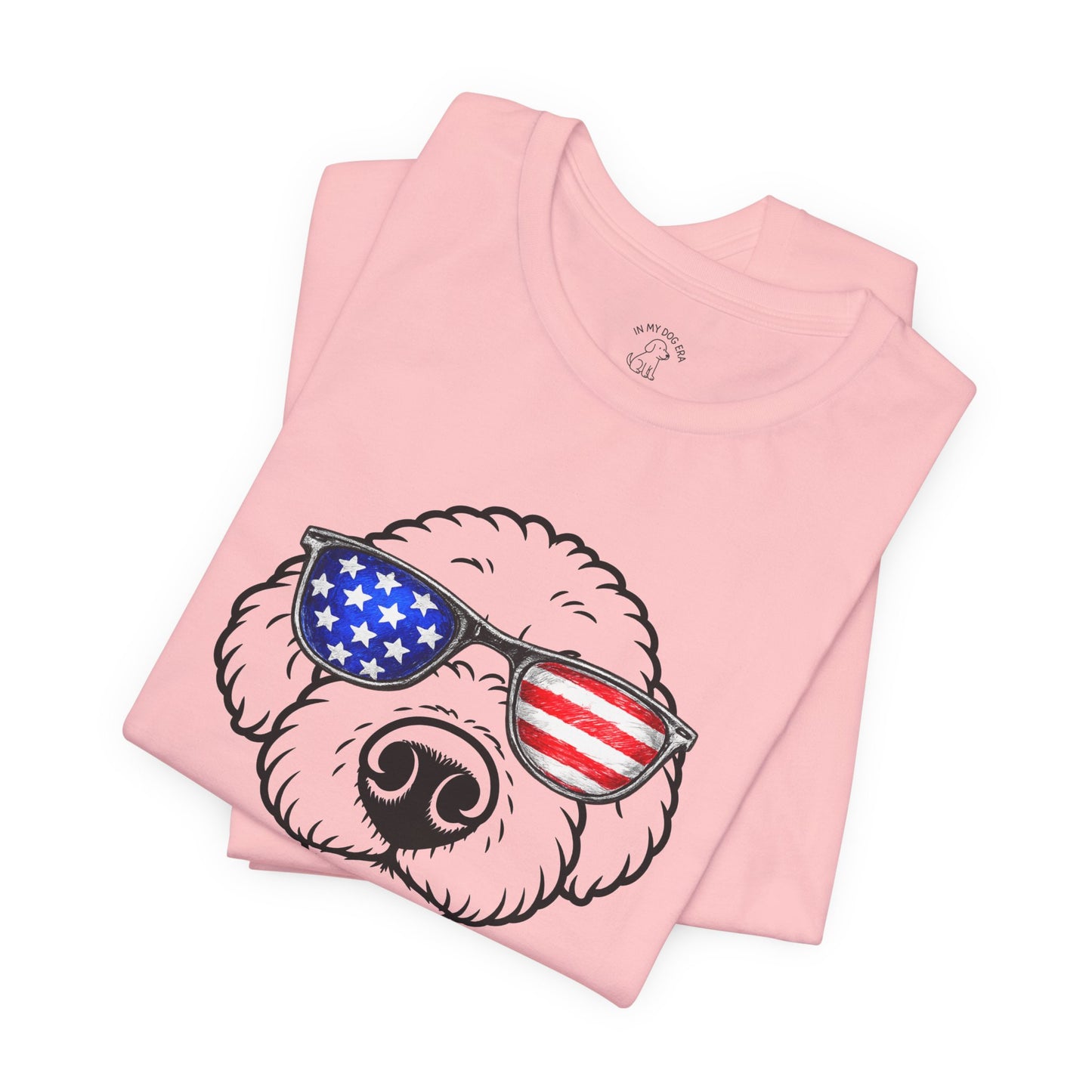 Red, White & BOOP Bichon T-Shirt