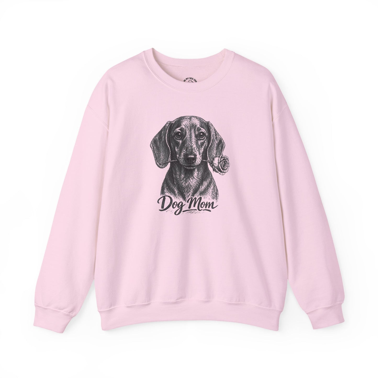 Dachshund Dog Mom Sweatshirt (Rose Collection)