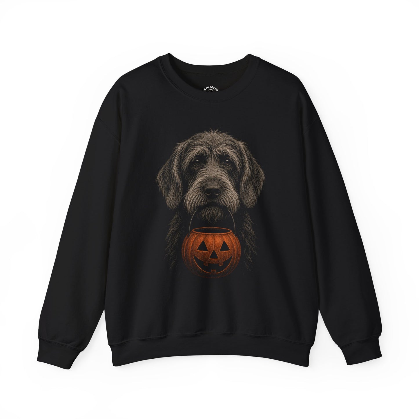Wirehaired Pointing Griffon Halloween Sweatshirt – Boop or Treat