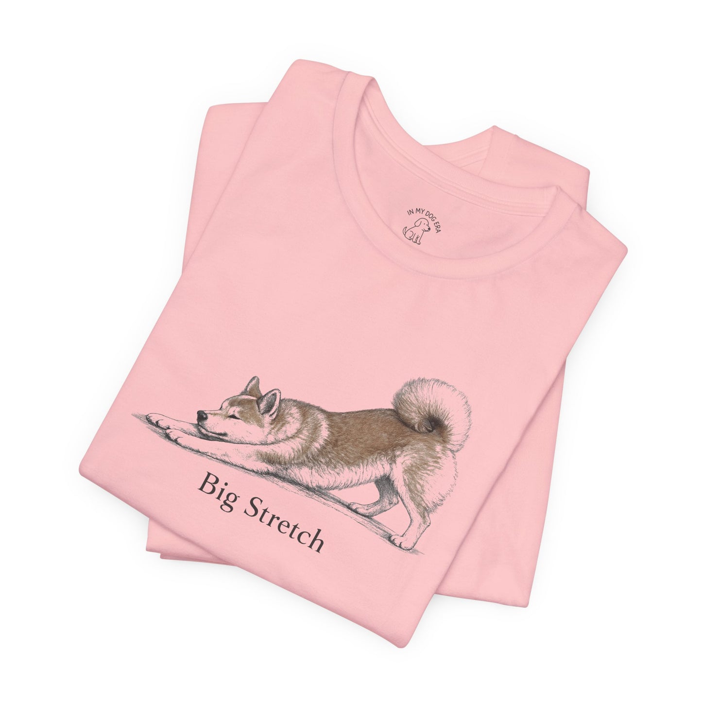 Big Stretch Shiba Inu T-Shirt