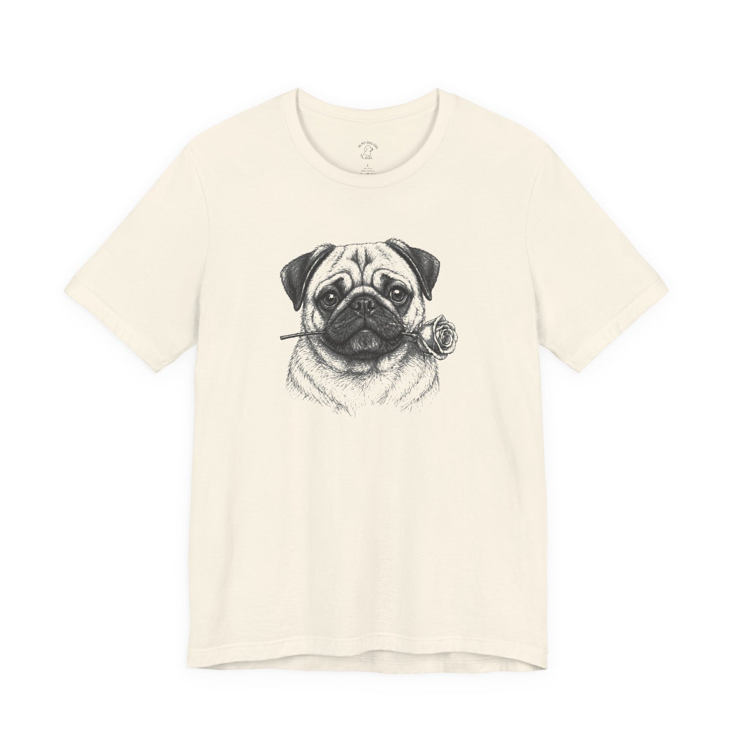Pug Rose Collection T-Shirt