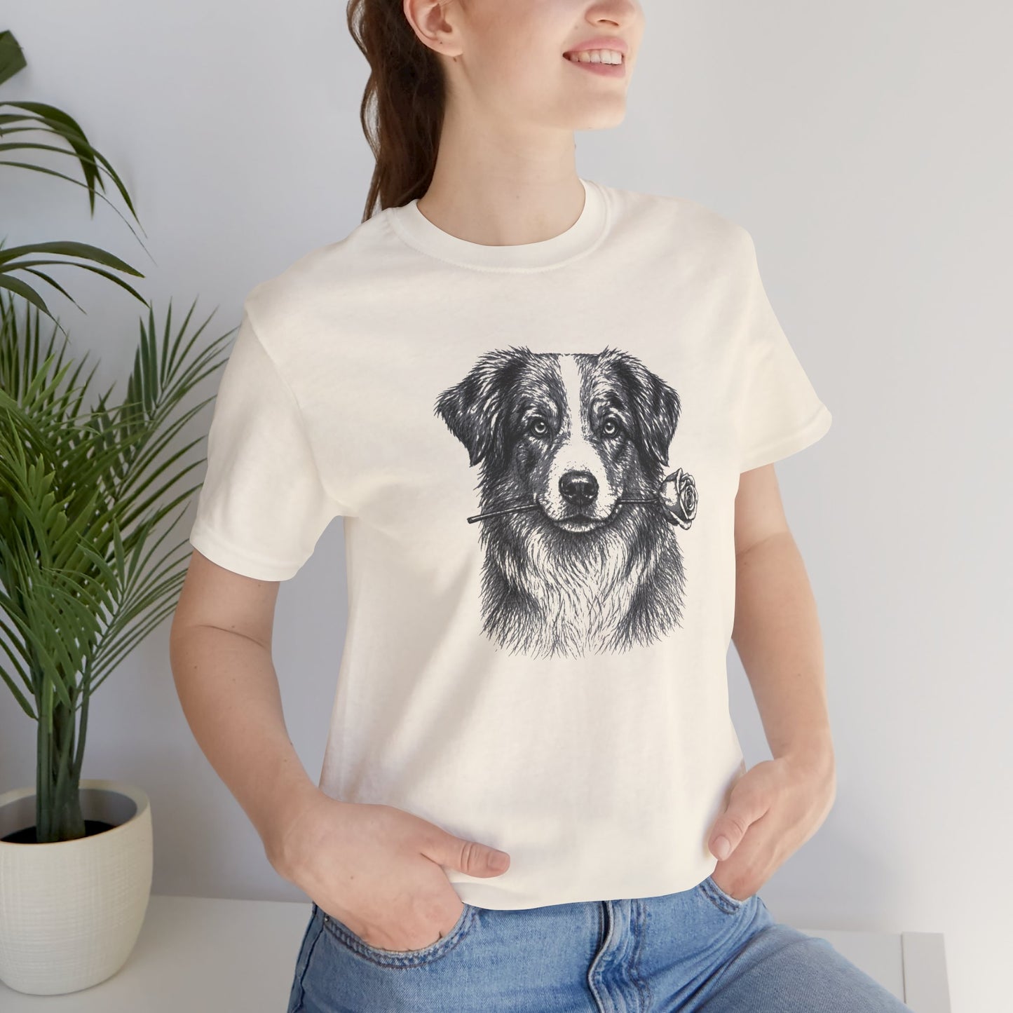 Australian Shepherd Rose Collection T-Shirt