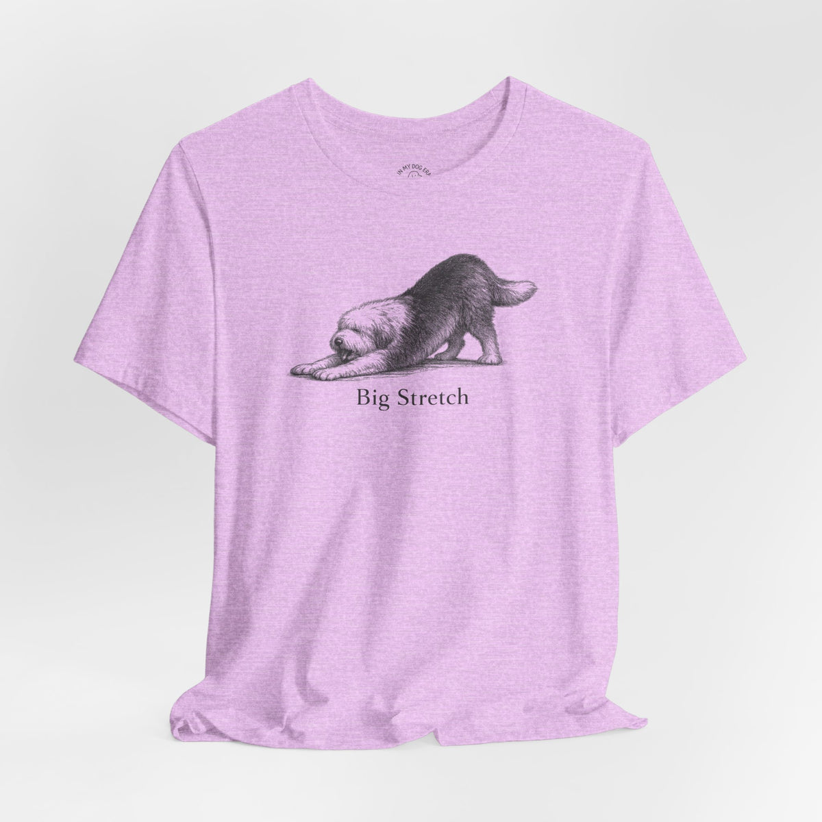 Big Stretch Old English Sheepdog T-Shirt