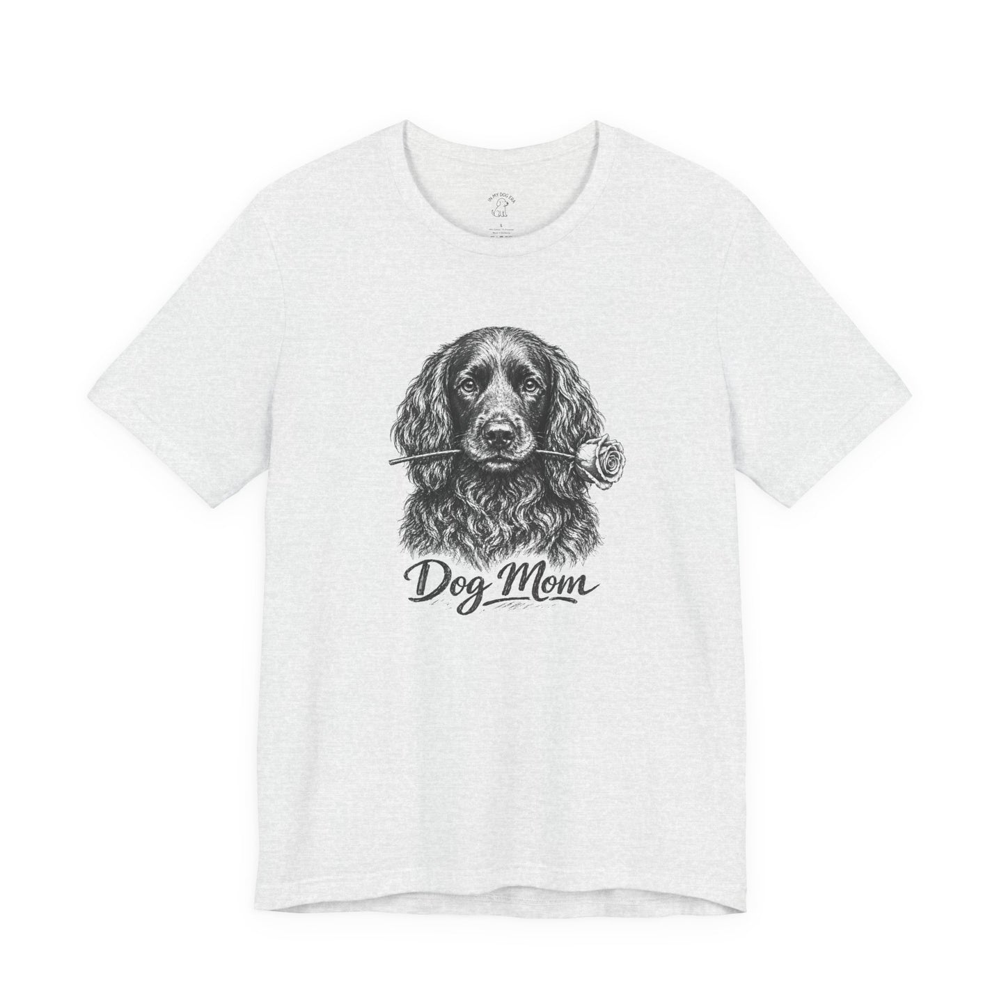 Boykin Spaniel Dog Mom T-Shirt (Rose Collection)
