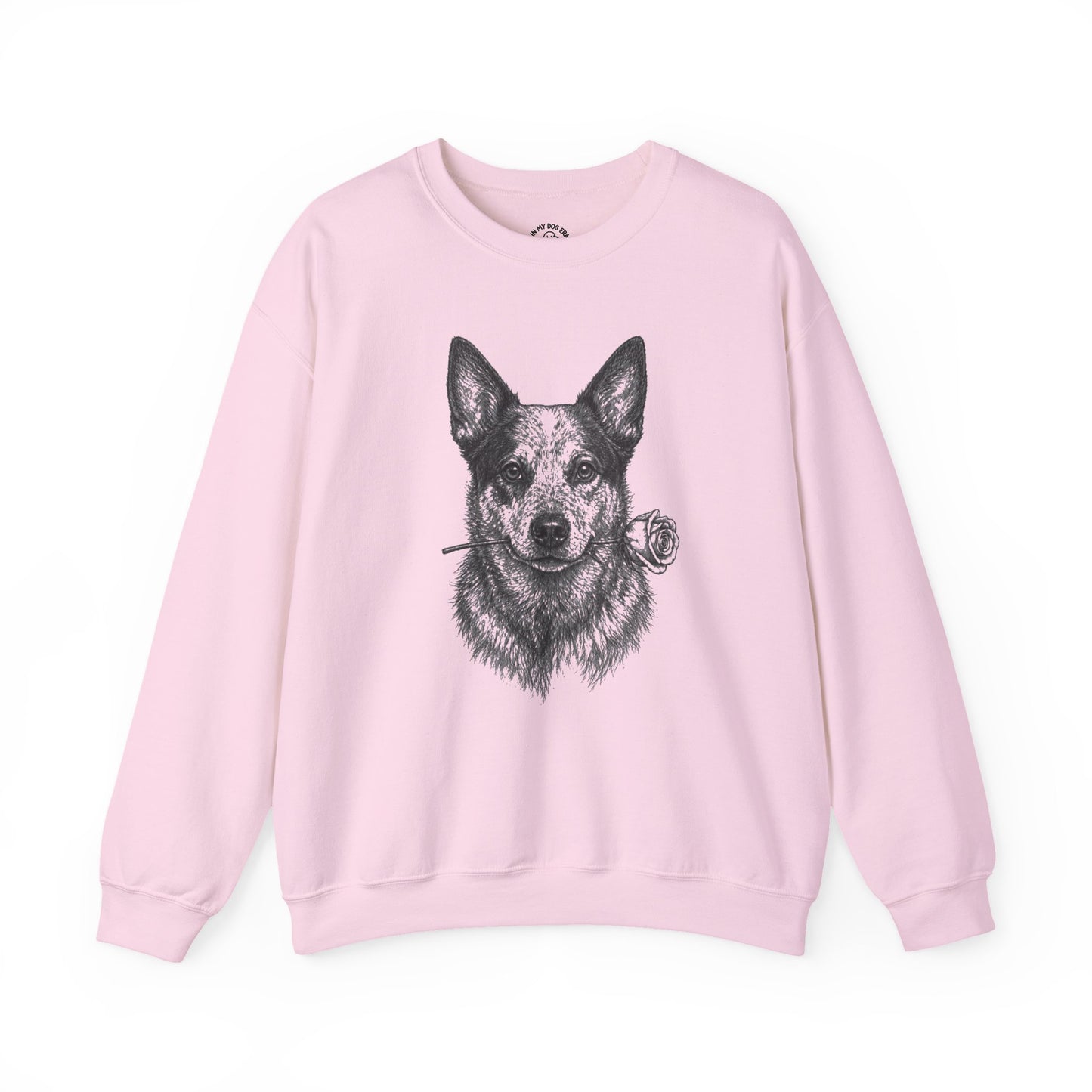 Australian Cattle Dog Heeler Rose Collection Sweatshirt