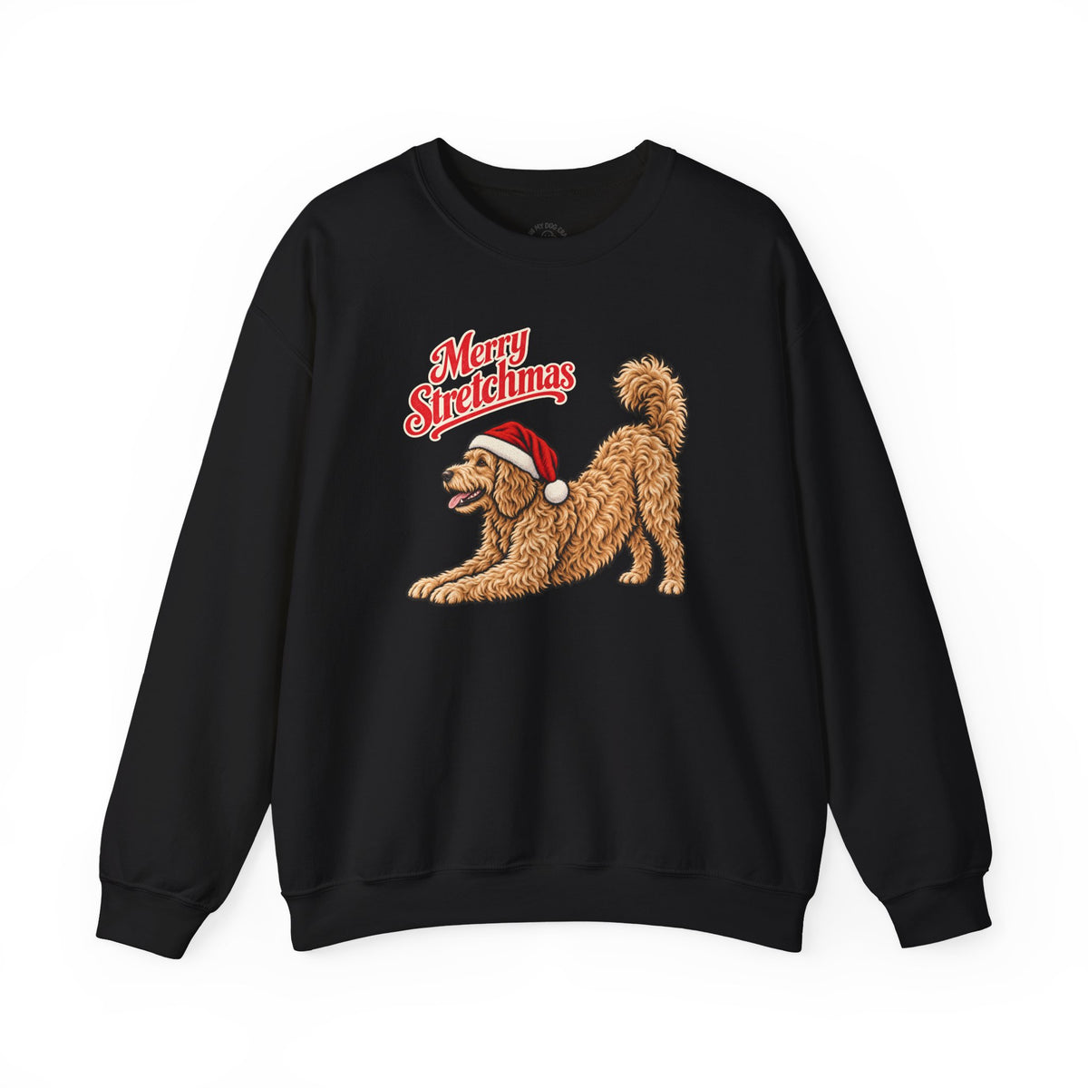 Labradoodle Christmas Sweatshirt | Merry Stretchmas