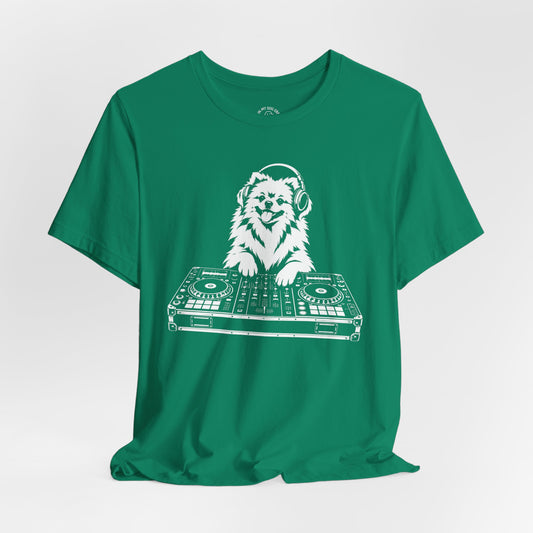 Pomeranian DJ T-Shirt