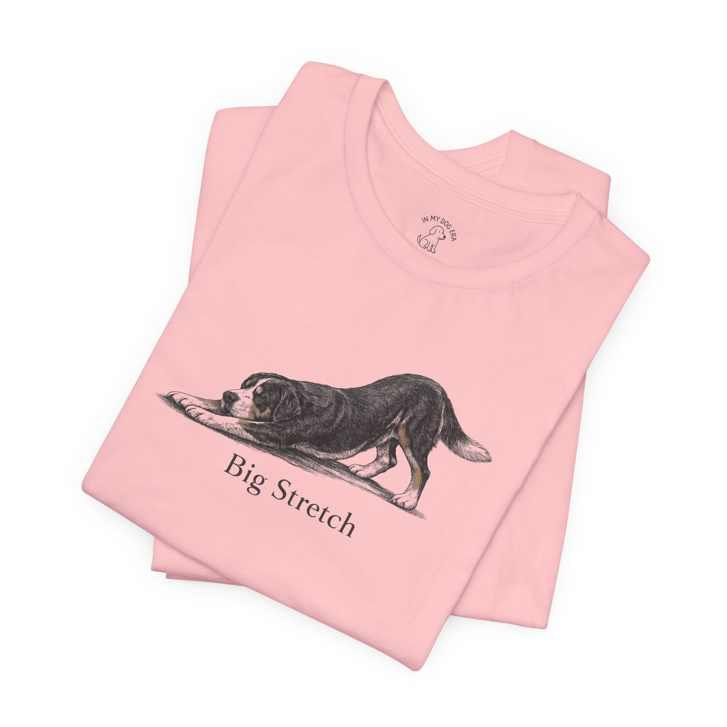 Big Stretch Greater Swiss Mountain Dog T-Shirt