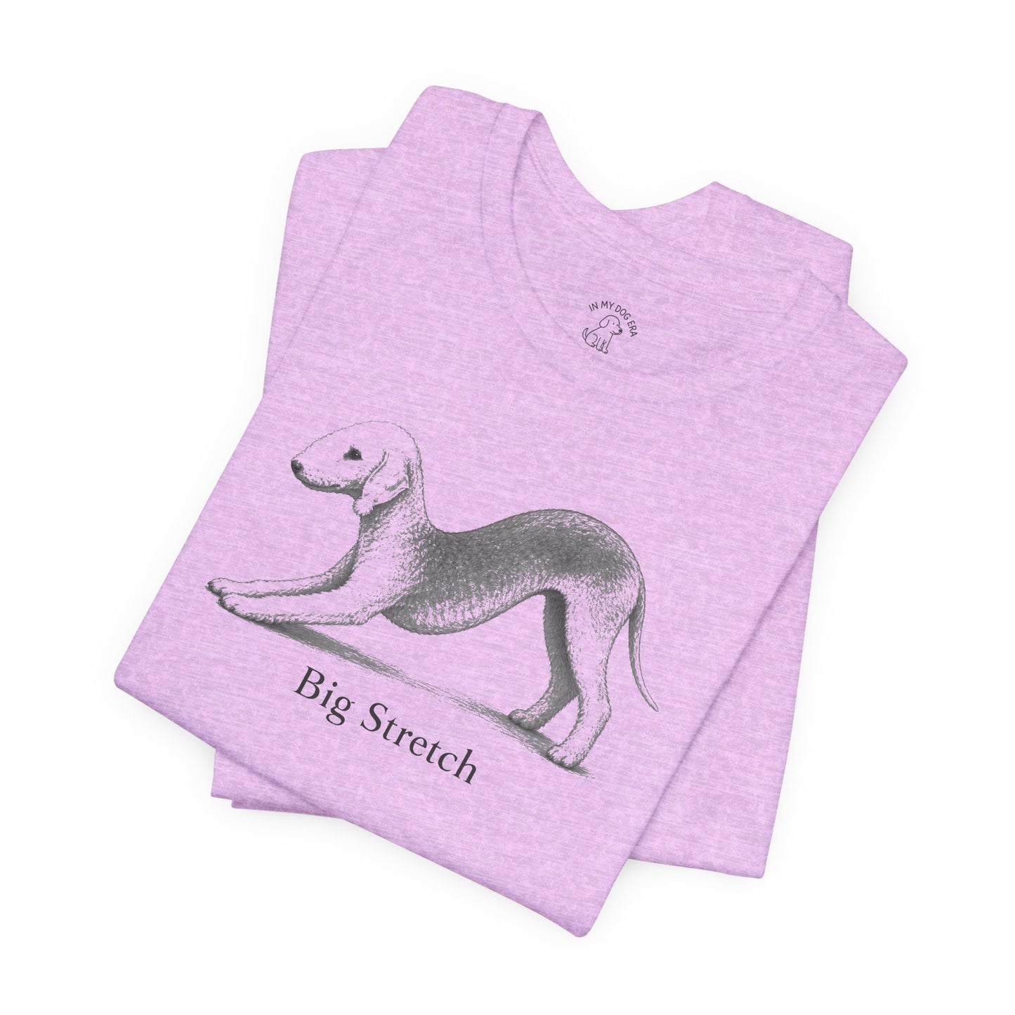 Big Stretch Bedlington Terrier T-Shirt