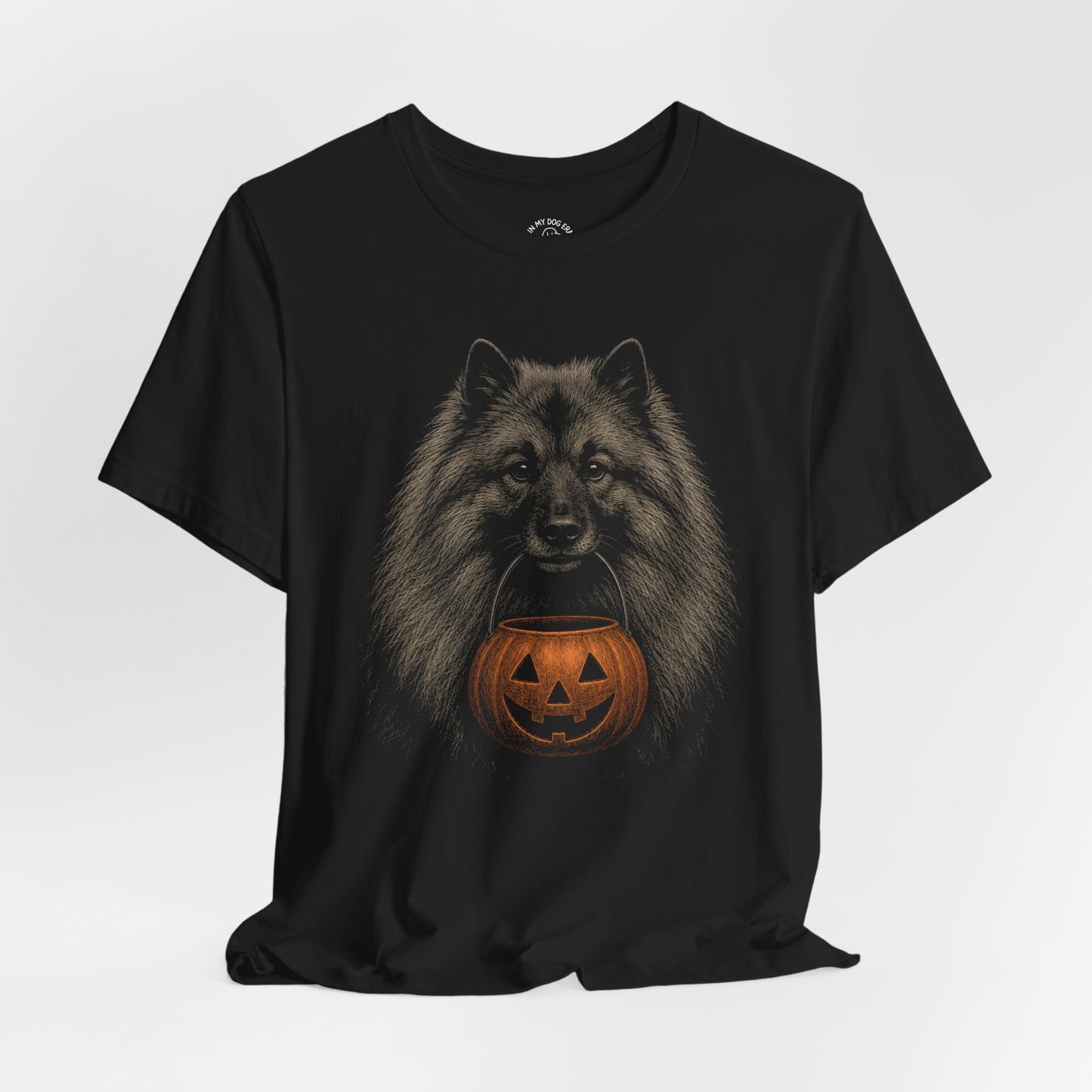 Keeshond Halloween T-Shirt – Boop or Treat