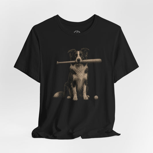 Bat Dog Border Collie T-Shirt