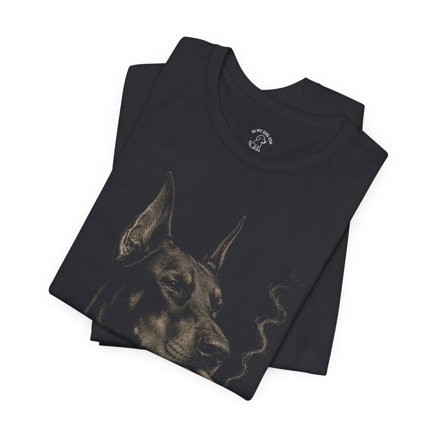 The Gentleman Doberman T-Shirt (Cropped Ears)