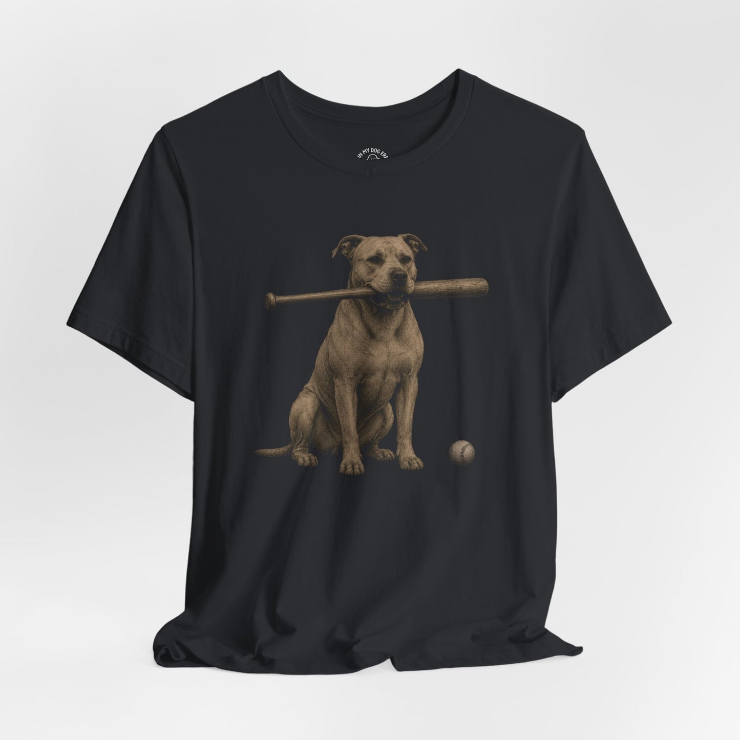 Bat Dog Pit Bull (Tan) T-Shirt