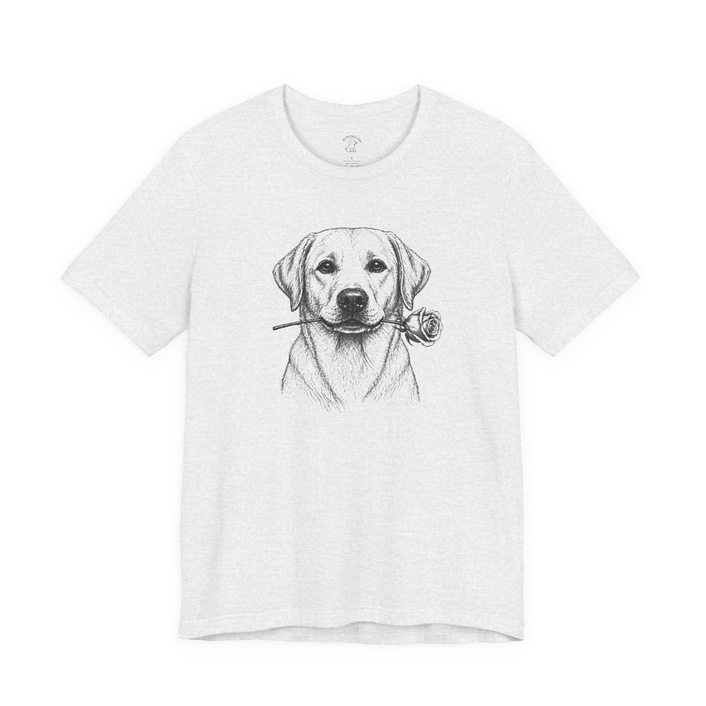 Yellow Labrador Retriever Rose Collection T-Shirt