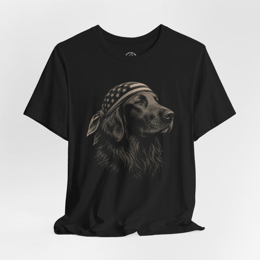 All-American Flat-Coated Retriever T-Shirt