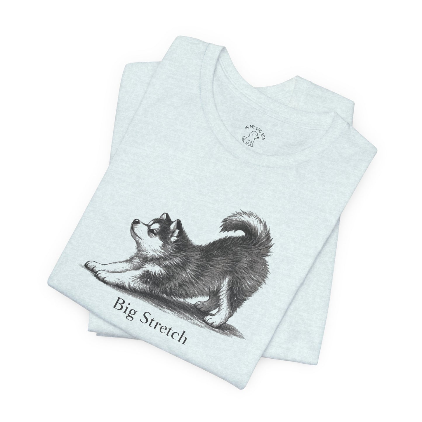 Big Stretch Pomsky T-Shirt