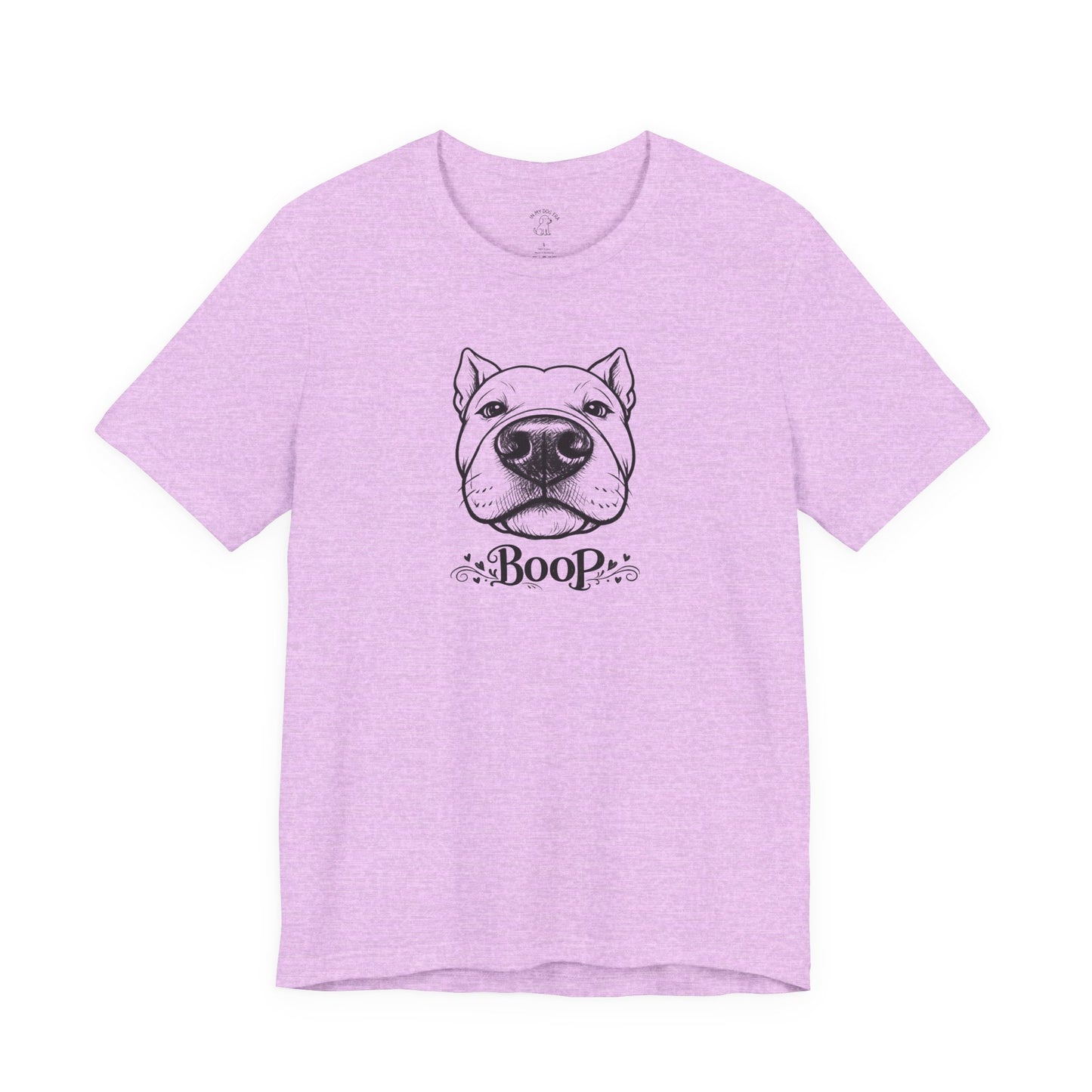 BOOP Pit Bull - Unisex T-Shirt (Cropped Ears)