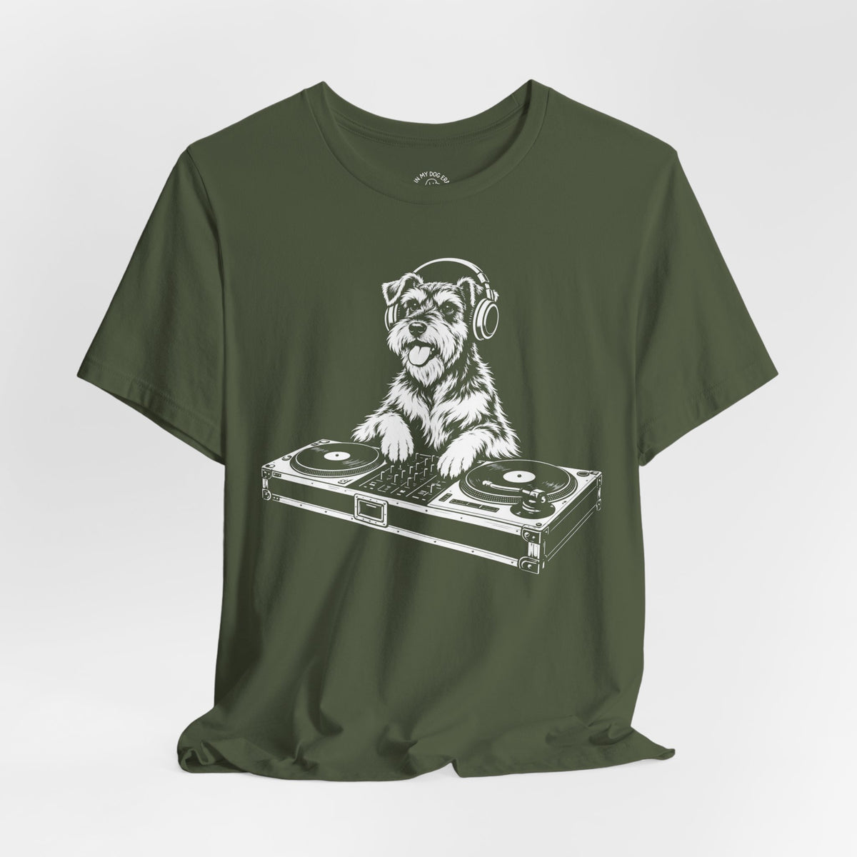Miniature Schnazuer DJ T-Shirt