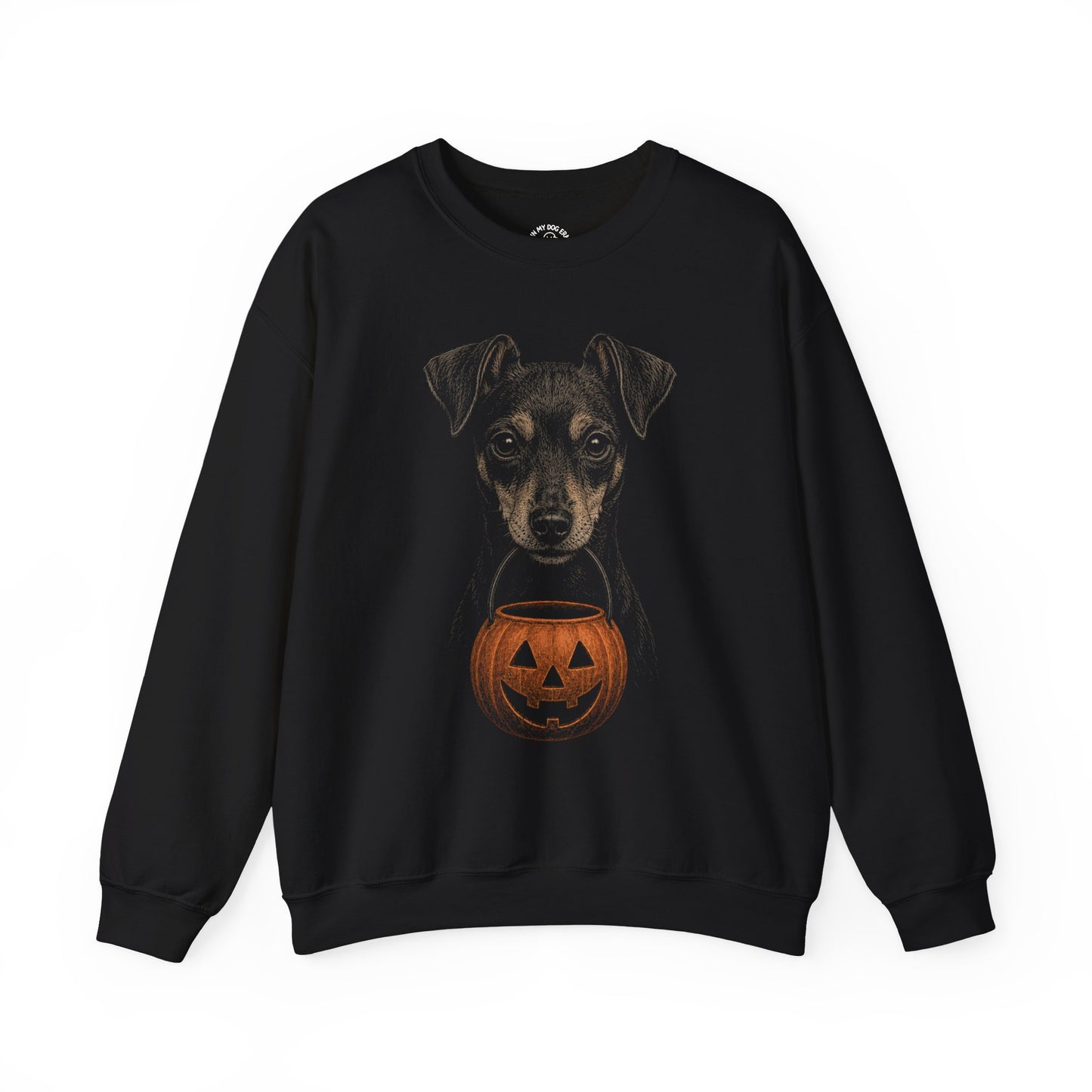 Miniature Pinscher Halloween Sweatshirt – Boop or Treat