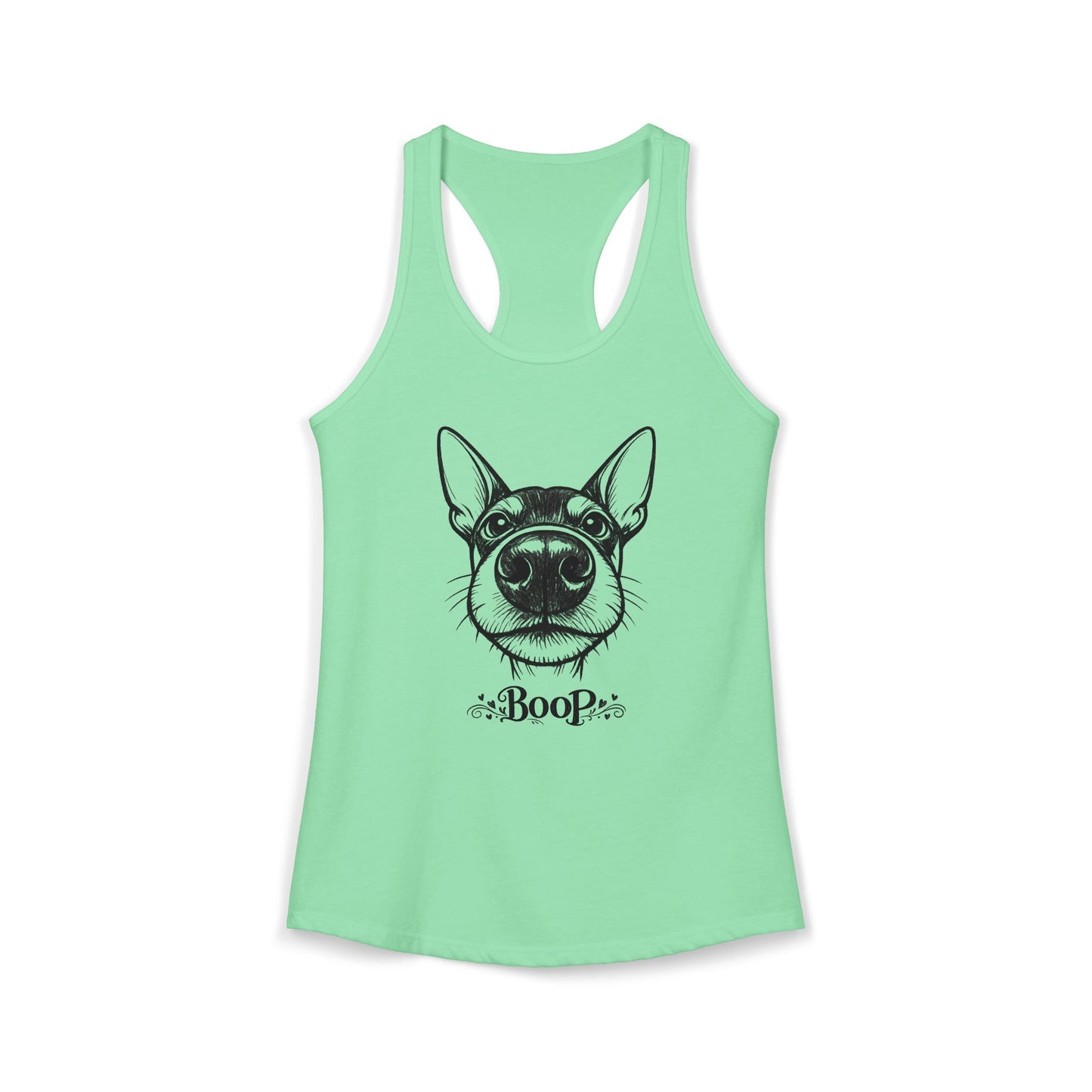 BOOP Miniature Pinscher - Women's Racerback Tanktop