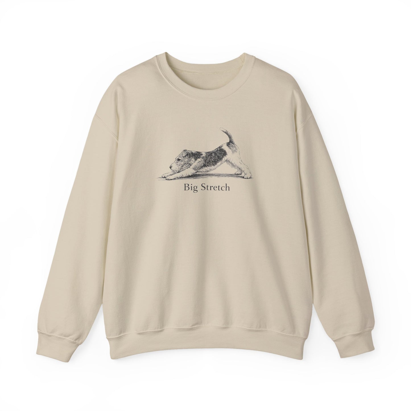 Big Stretch Wire Fox Terrier Sweatshirt