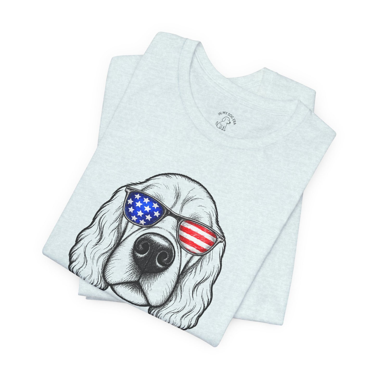 Red, White & BOOP American Cocker Spaniel T-Shirt