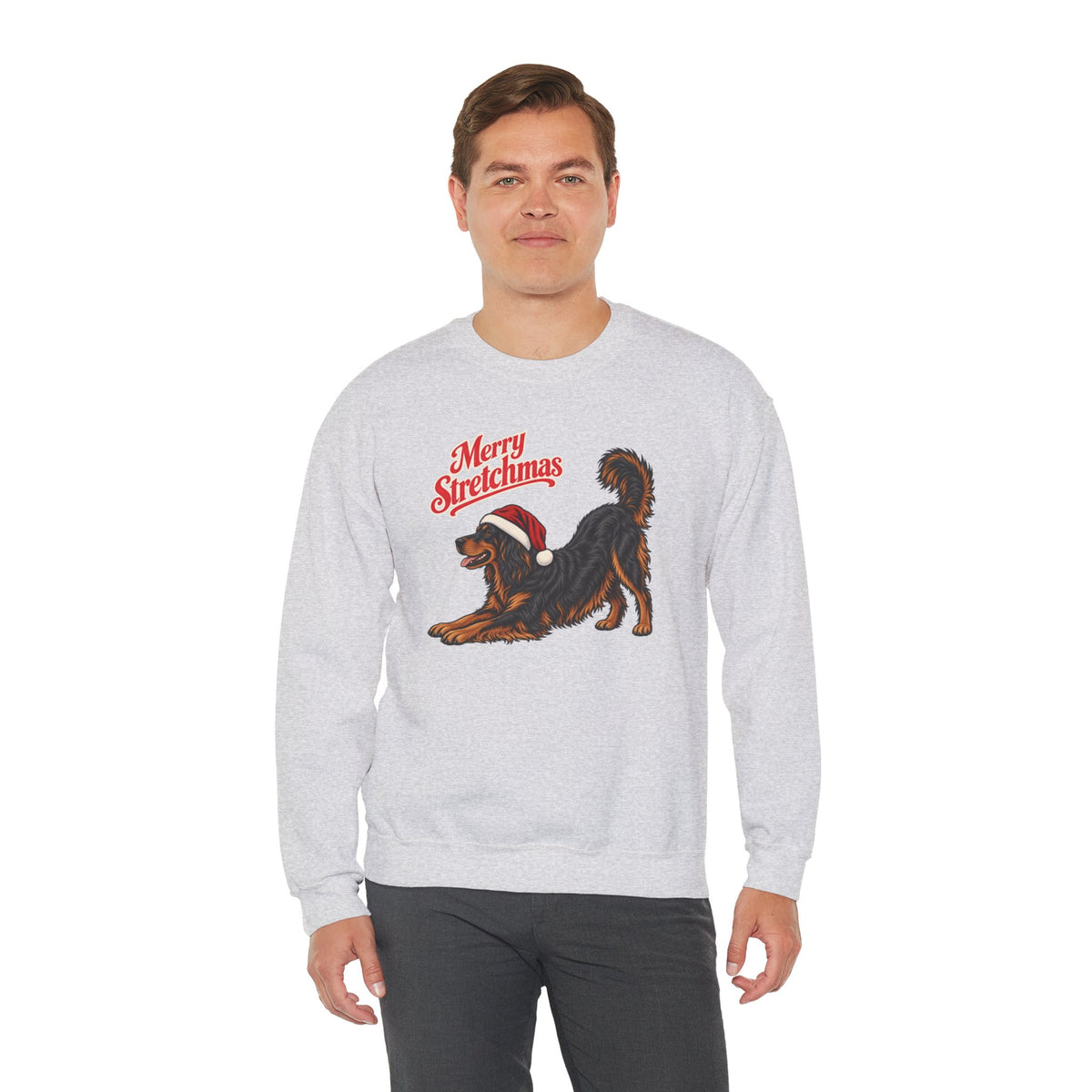 Gordon Setter Christmas Sweatshirt | Merry Stretchmas