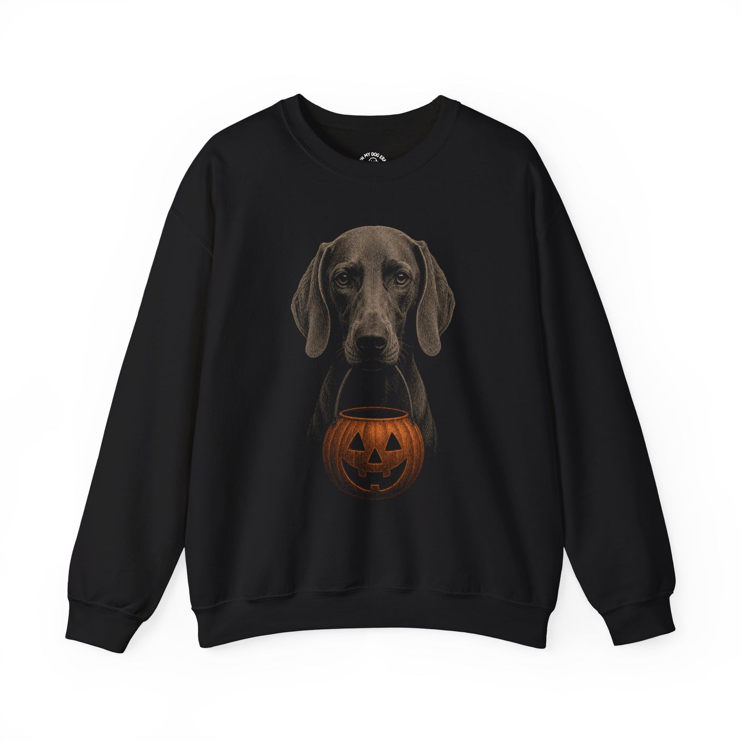 Weimaraner Halloween Sweatshirt – Boop or Treat