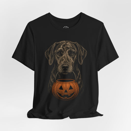 Plott Hound Halloween T-Shirt – Boop or Treat