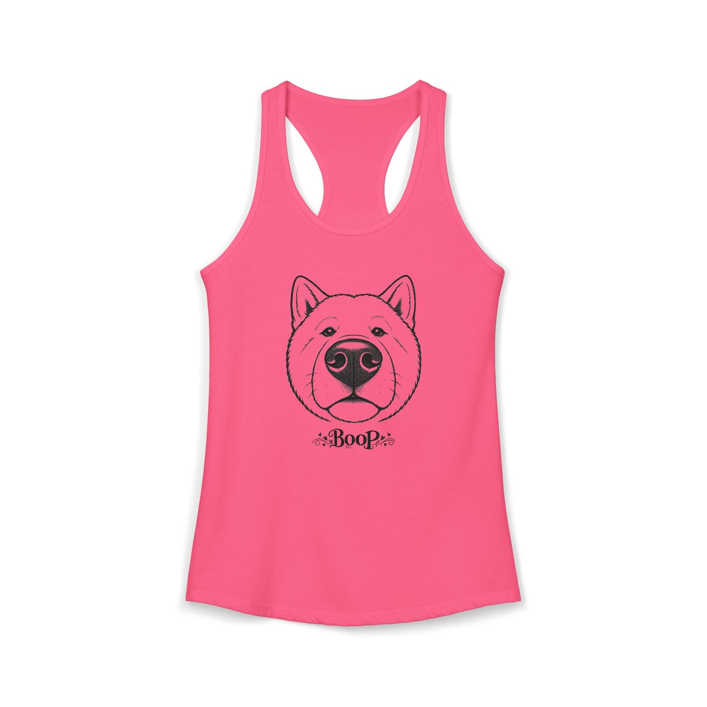 BOOP Akita - Women's Racerback Tanktop