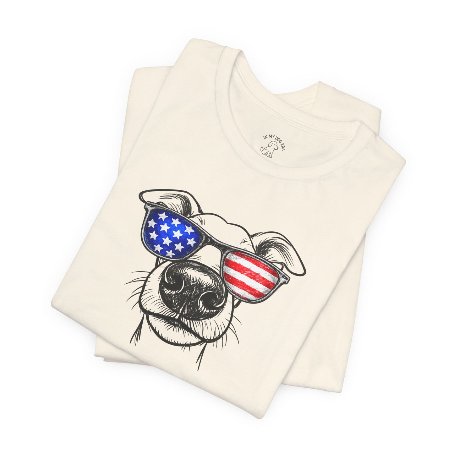 Red, White & BOOP Greyhound T-Shirt