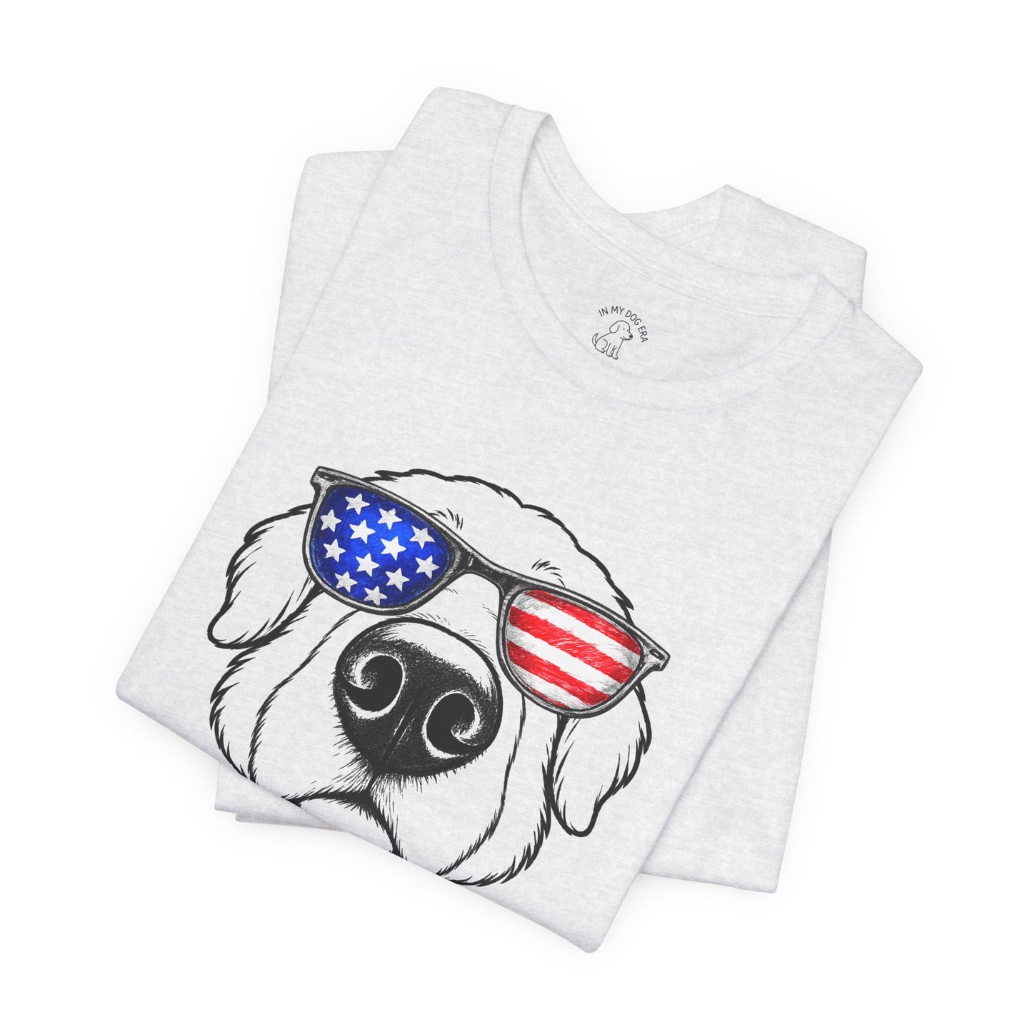 Red, White & BOOP Great Pyrenees T-Shirt