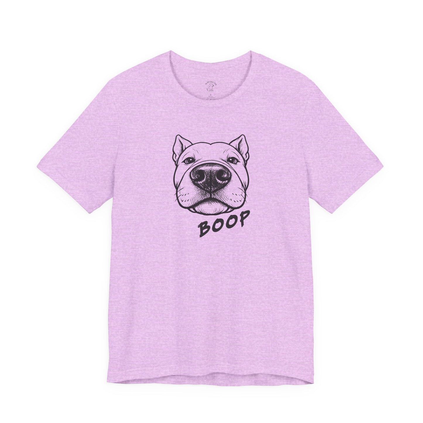 BOOP Classic - Pit Bull - Unisex T-Shirt (Cropped Ears)
