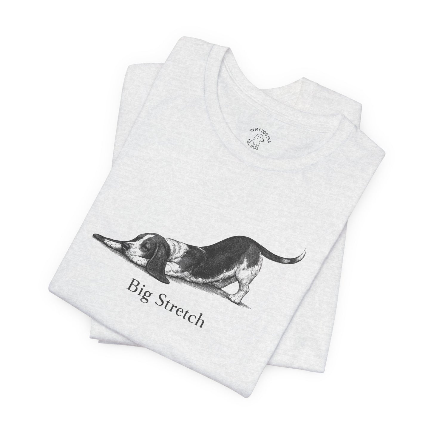 Big Stretch Basset Hound T-Shirt