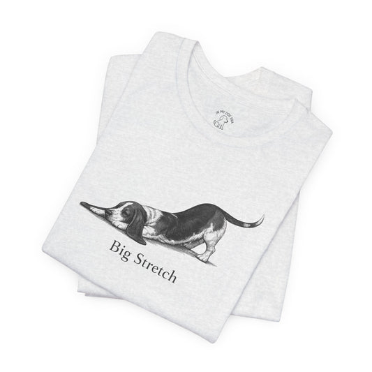 Big Stretch Basset Hound T-Shirt