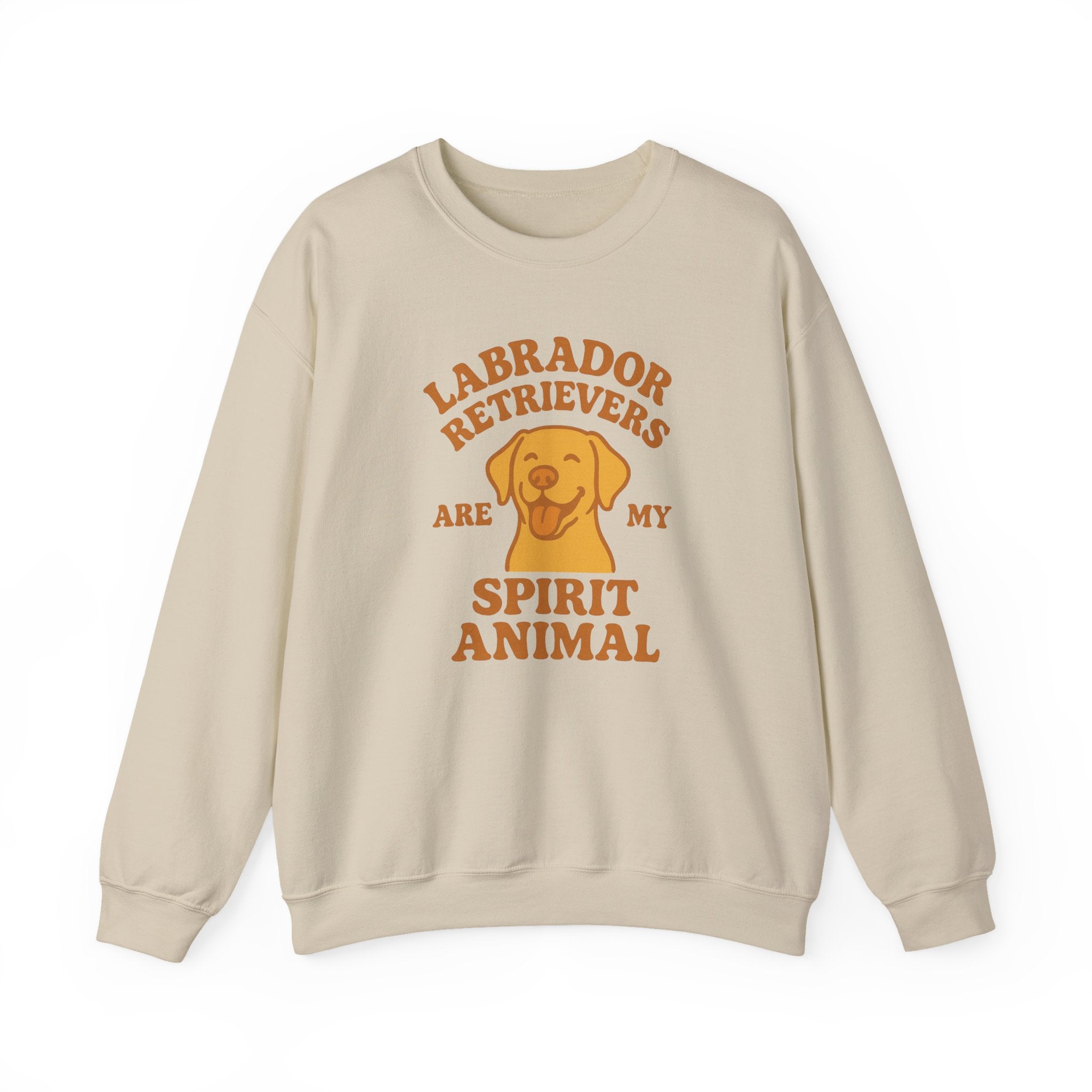 Yellow Lab Labrador Retrievers Are My Spirit Animal Sweatshirt ...