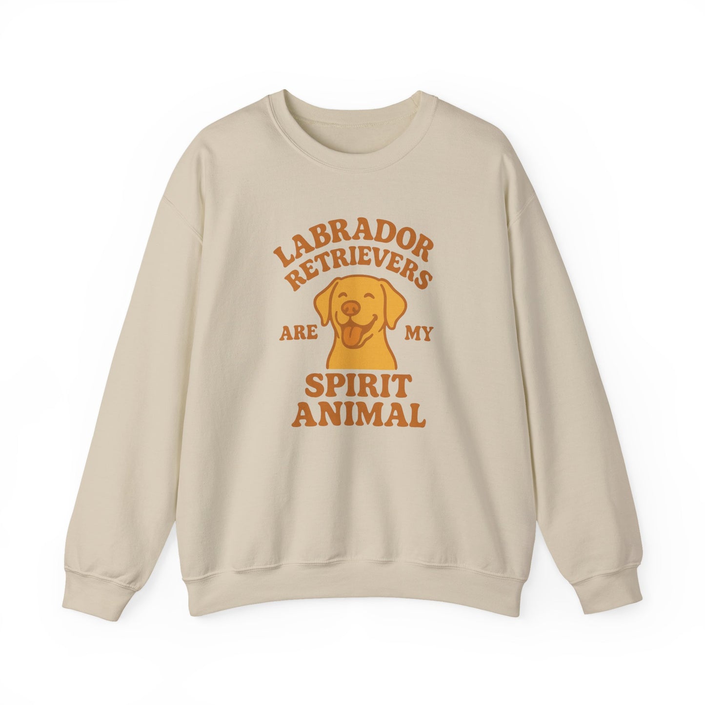 Yellow Lab Labrador Retrievers Are My Spirit Animal Sweatshirt
