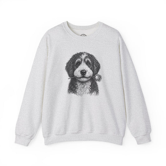 Bernedoodle Rose Collection Sweatshirt