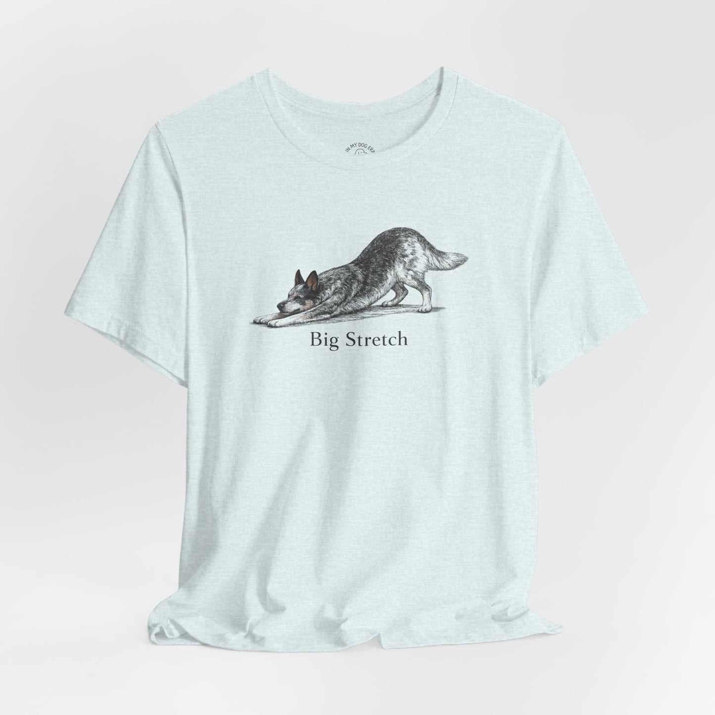 Big Stretch Australian Cattle Dog T-Shirt (Blue Heeler)