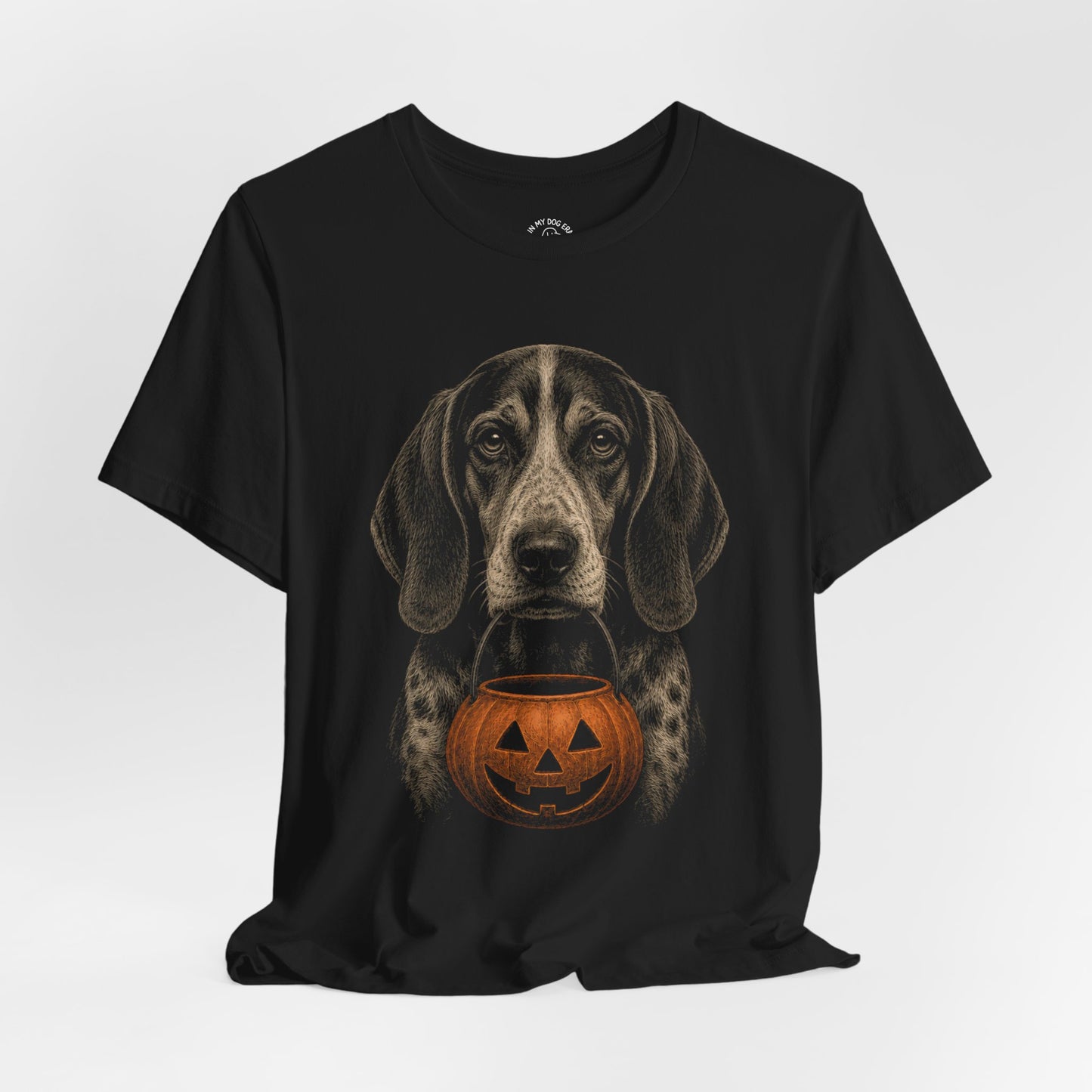 American English Coonhound Halloween T-Shirt – Boop or Treat