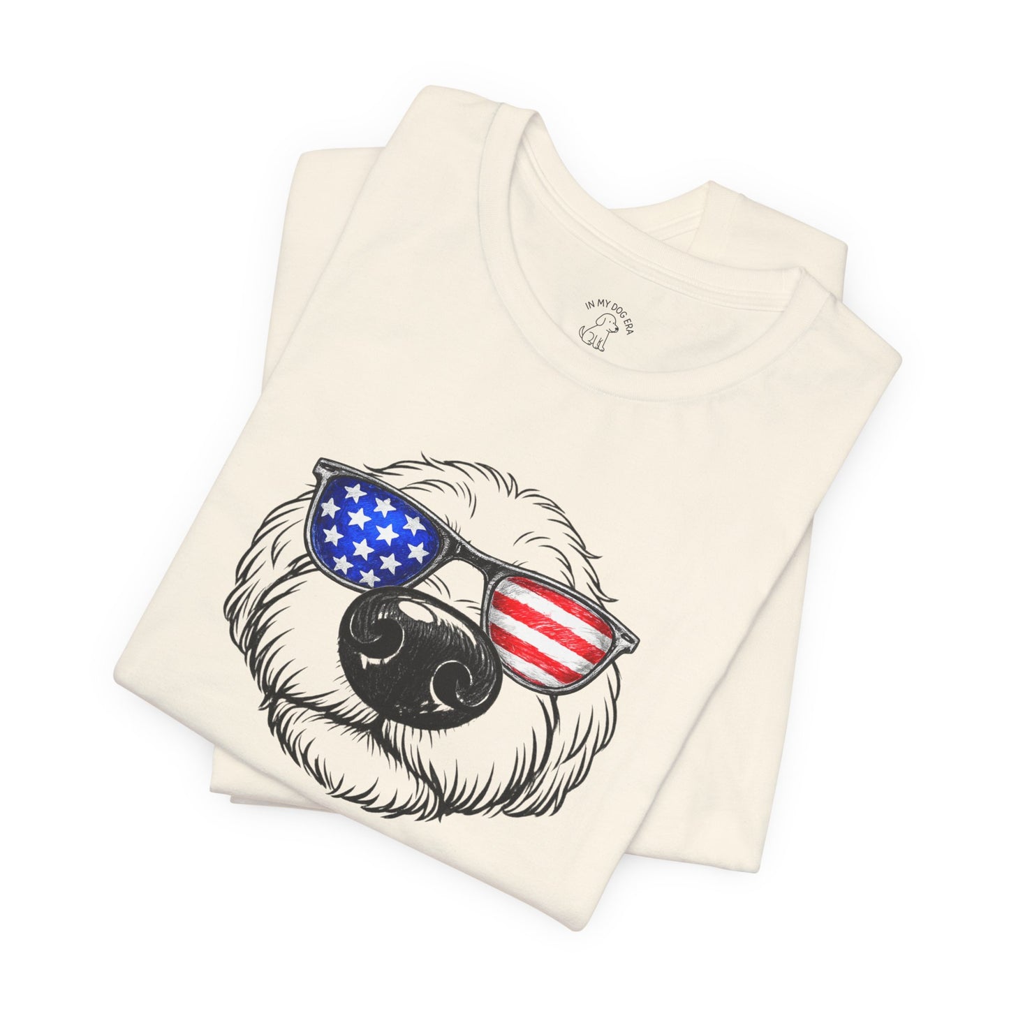 Red, White & BOOP Goldendoodle T-Shirt