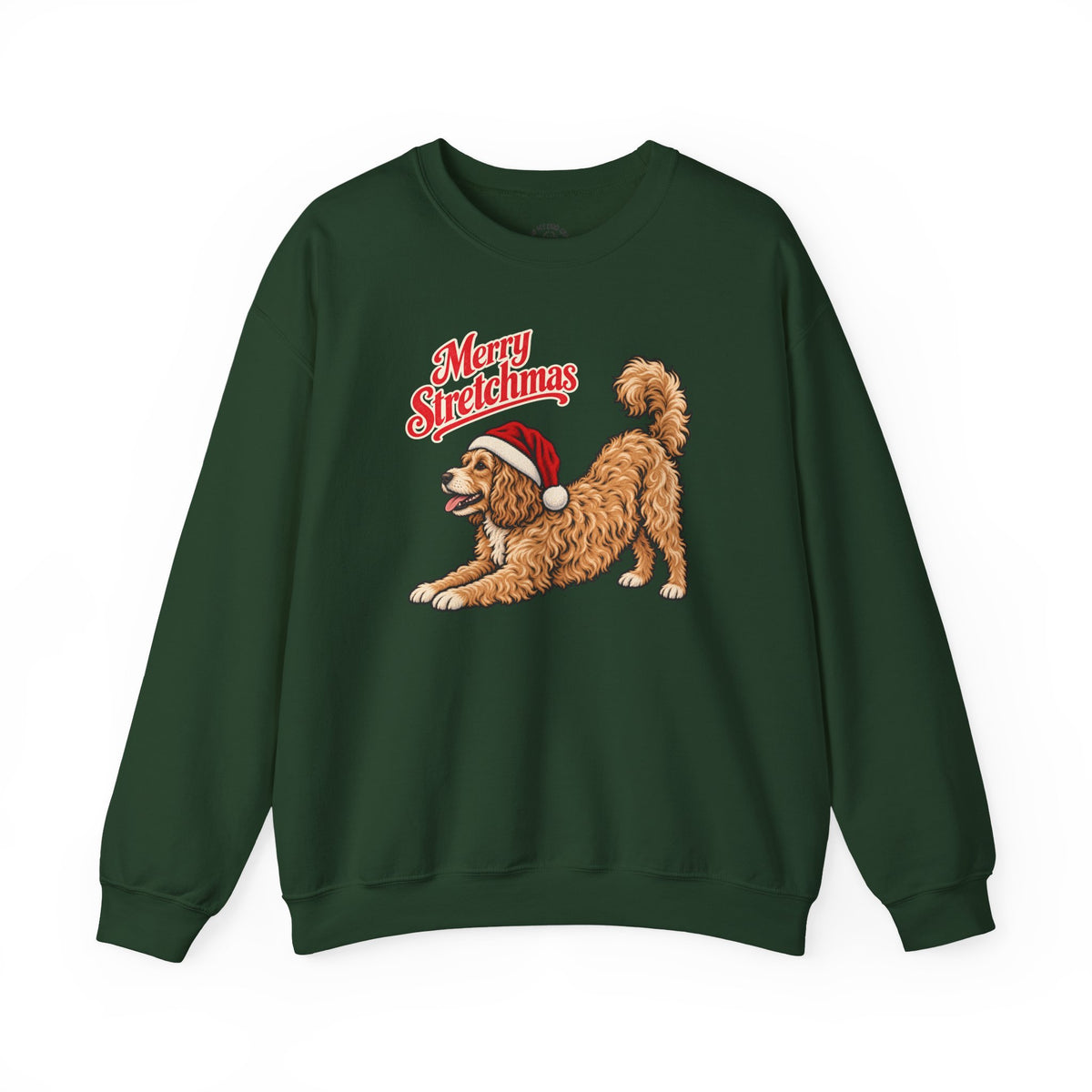 Cavapoo Christmas Sweatshirt | Merry Stretchmas