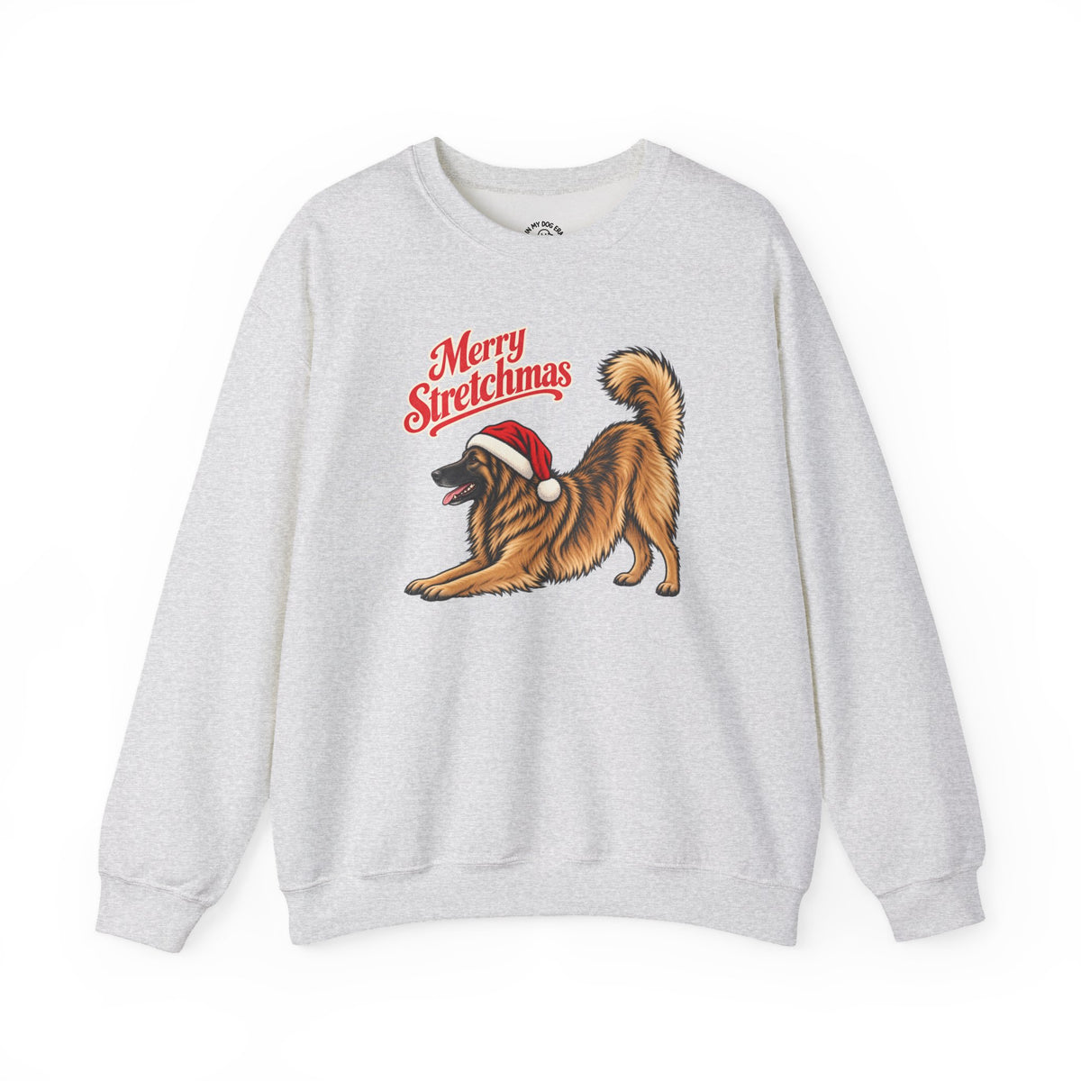 Belgian Tervuren Christmas Sweatshirt | Merry Stretchmas