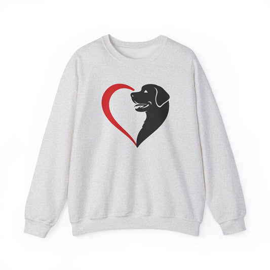 Labrador Retriever Heart Sweatshirt