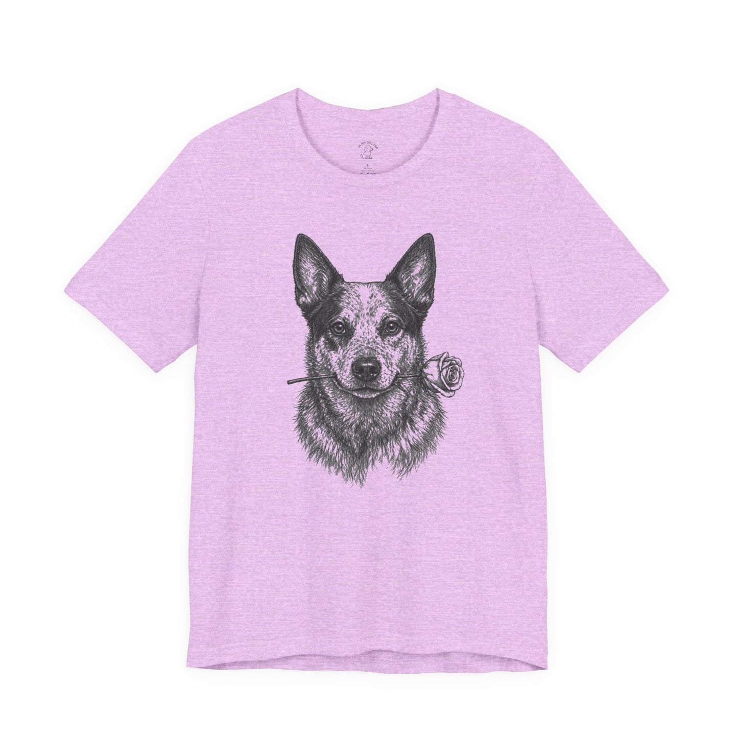 Australian Cattle Dog Heeler Rose Collection T-Shirt