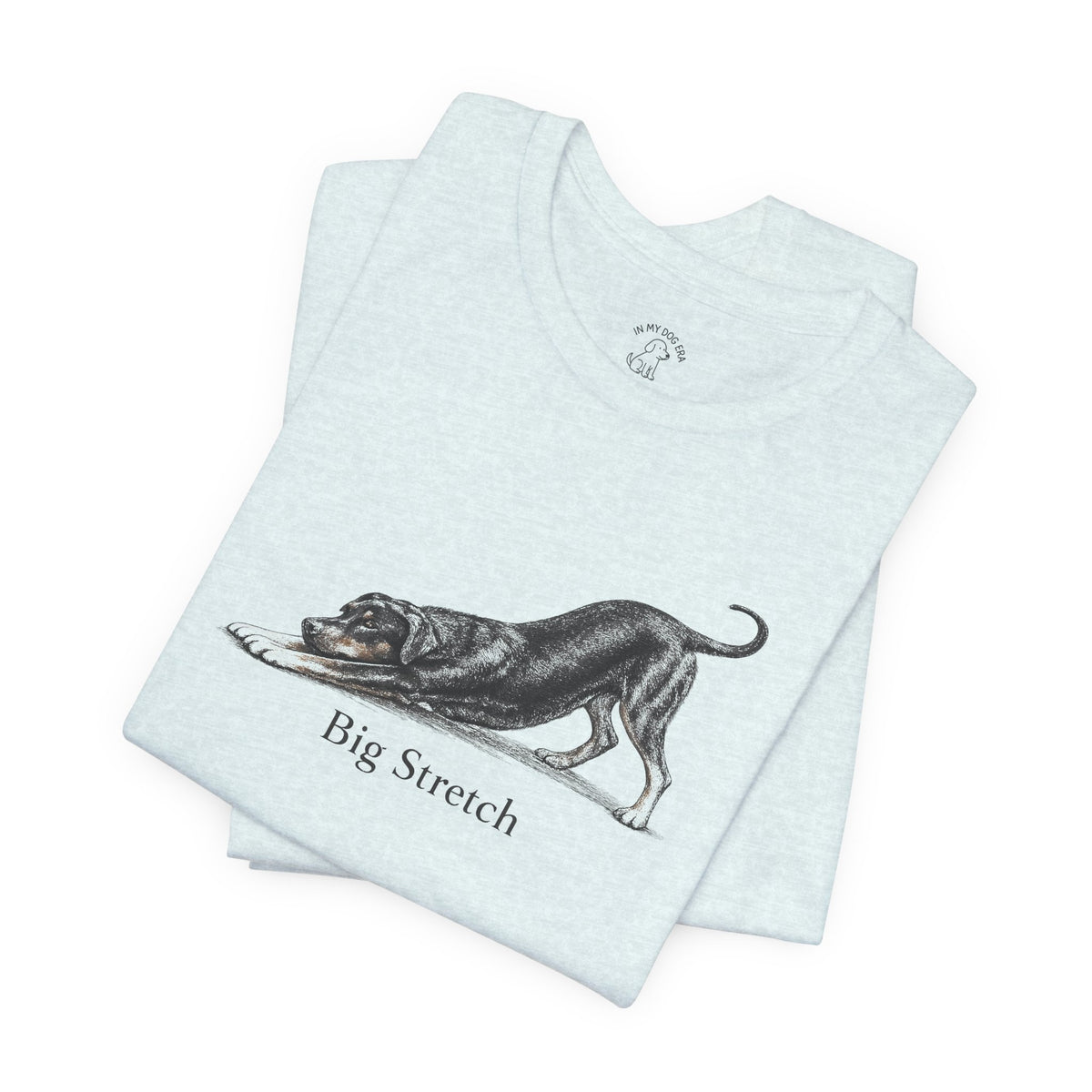 Big Stretch Doberman (Natural Ears & Tail) T-Shirt